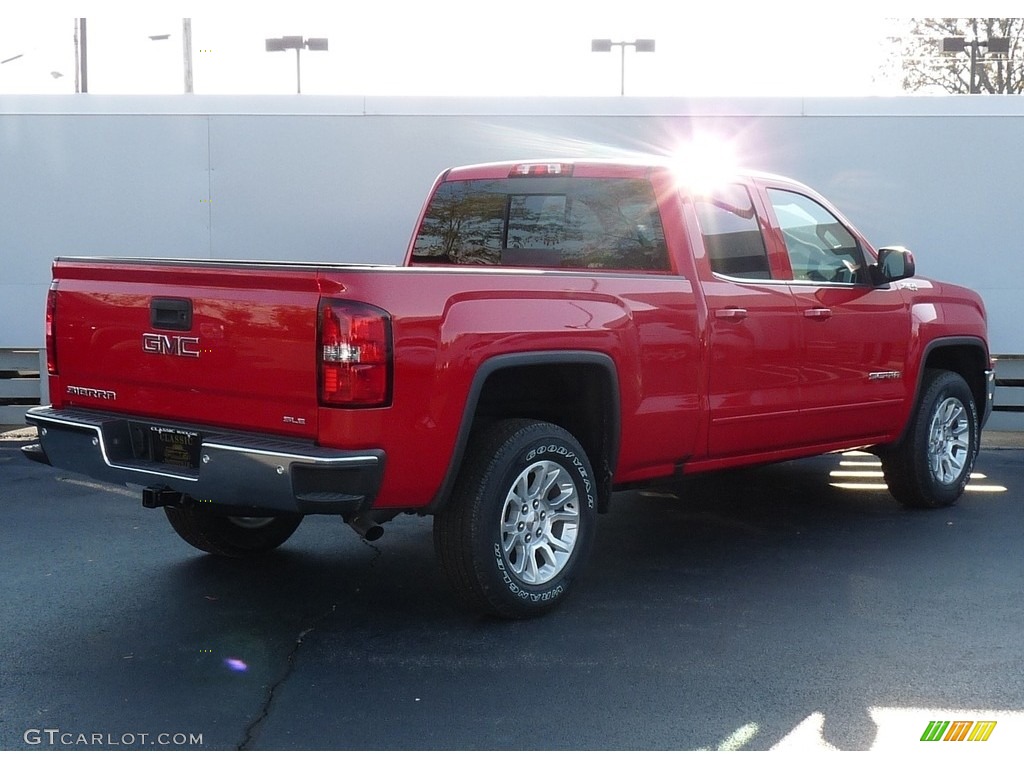 Cardinal Red 2017 GMC Sierra 1500 SLE Double Cab 4WD Exterior Photo #117019643
