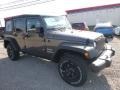 2017 Granite Crystal Metallic Jeep Wrangler Unlimited Sport 4x4  photo #8
