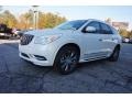 White Frost Tricoat 2017 Buick Enclave Leather Exterior