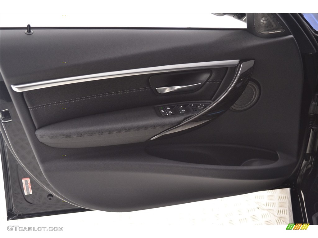2017 3 Series 340i Sedan - Black Sapphire Metallic / Black photo #11