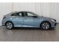 Sonic Gray Pearl 2017 Honda Civic LX Hatchback Exterior