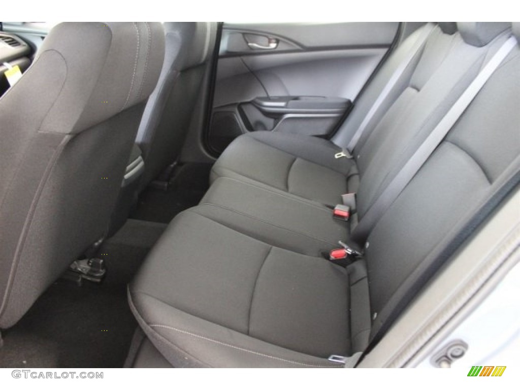 2017 Honda Civic LX Hatchback Rear Seat Photo #117022634