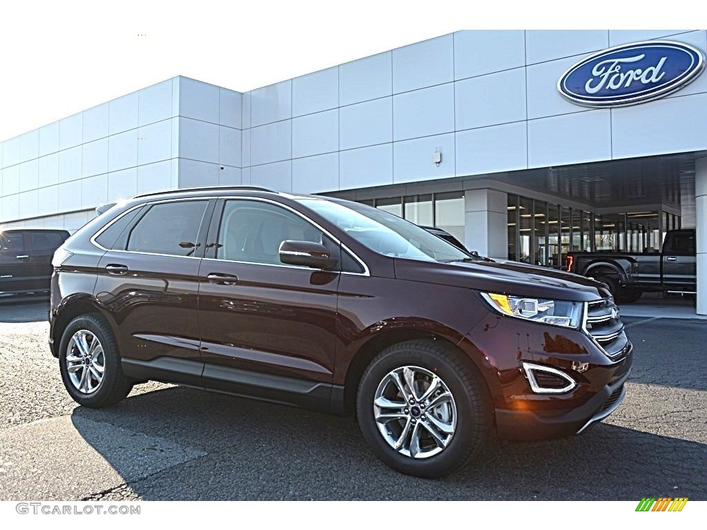 Burgundy Velvet Metallic Ford Edge