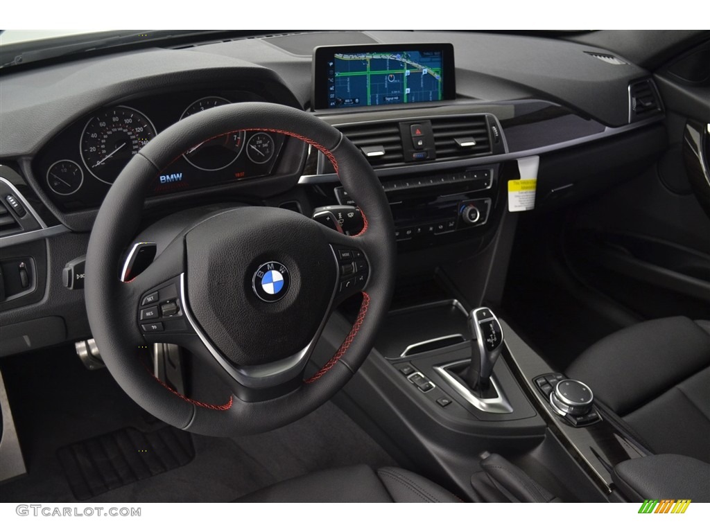2017 3 Series 330i Sedan - Alpine White / Black photo #7