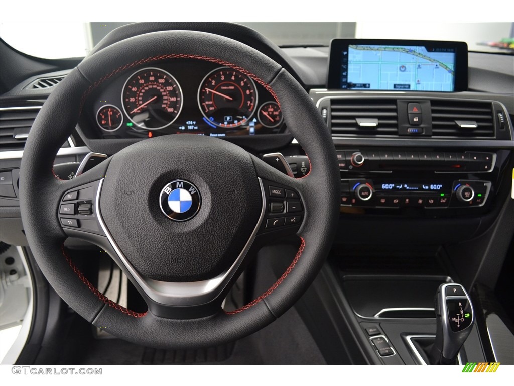 2017 3 Series 330i Sedan - Alpine White / Black photo #14