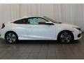 White Orchid Pearl 2017 Honda Civic EX-T Coupe Exterior
