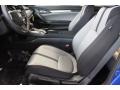 Black/Gray 2017 Honda Civic LX-P Coupe Interior Color