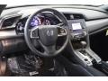 Black/Gray 2017 Honda Civic LX-P Coupe Dashboard