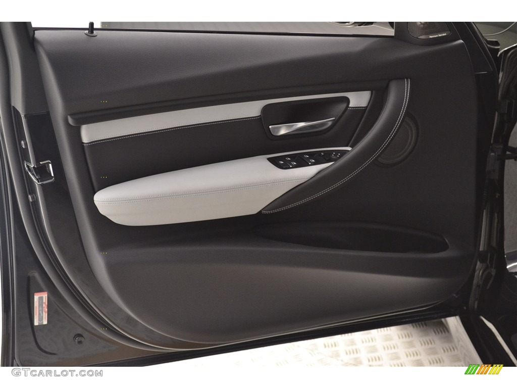 2017 BMW M3 Sedan Silverstone Door Panel Photo #117024278