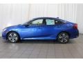 Aegean Blue Metallic 2017 Honda Civic EX-T Sedan Exterior