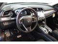 Black 2017 Honda Civic EX-T Sedan Dashboard