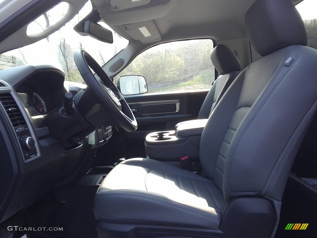 Black/Diesel Gray Interior 2017 Ram 2500 Tradesman Crew Cab 4x4 Photo #117026534