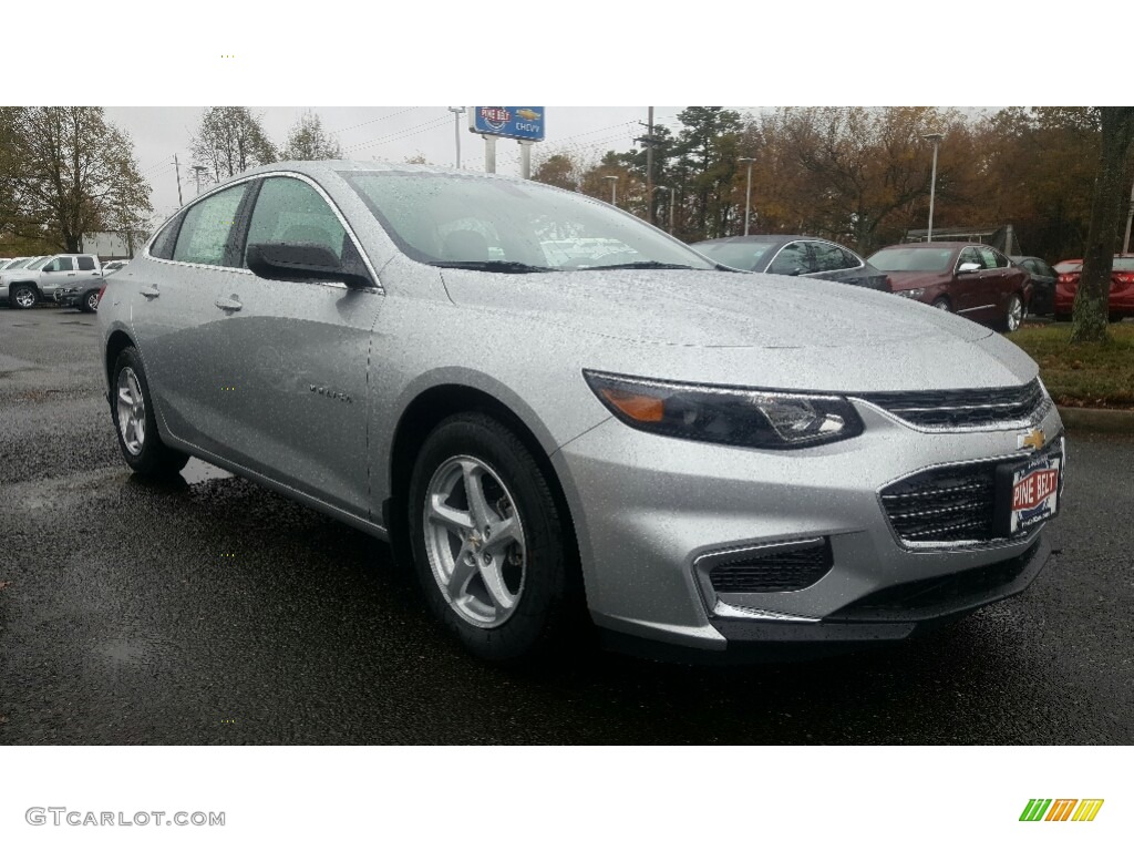 2017 Malibu LS - Silver Ice Metallic / Jet Black photo #1