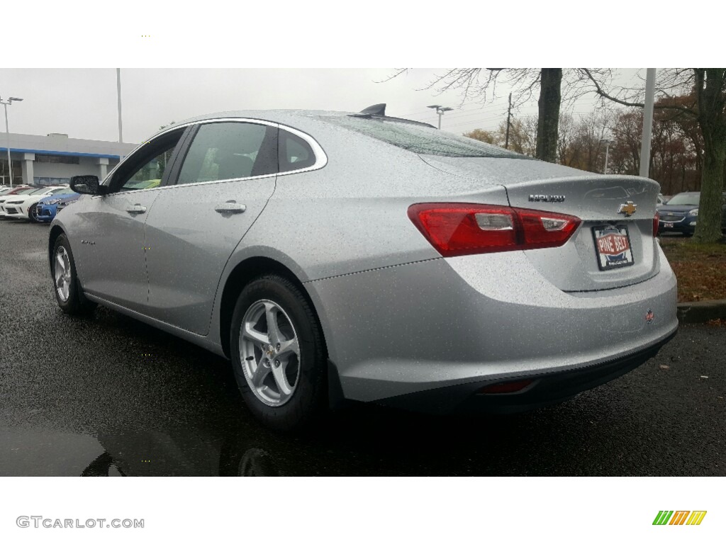 2017 Malibu LS - Silver Ice Metallic / Jet Black photo #4
