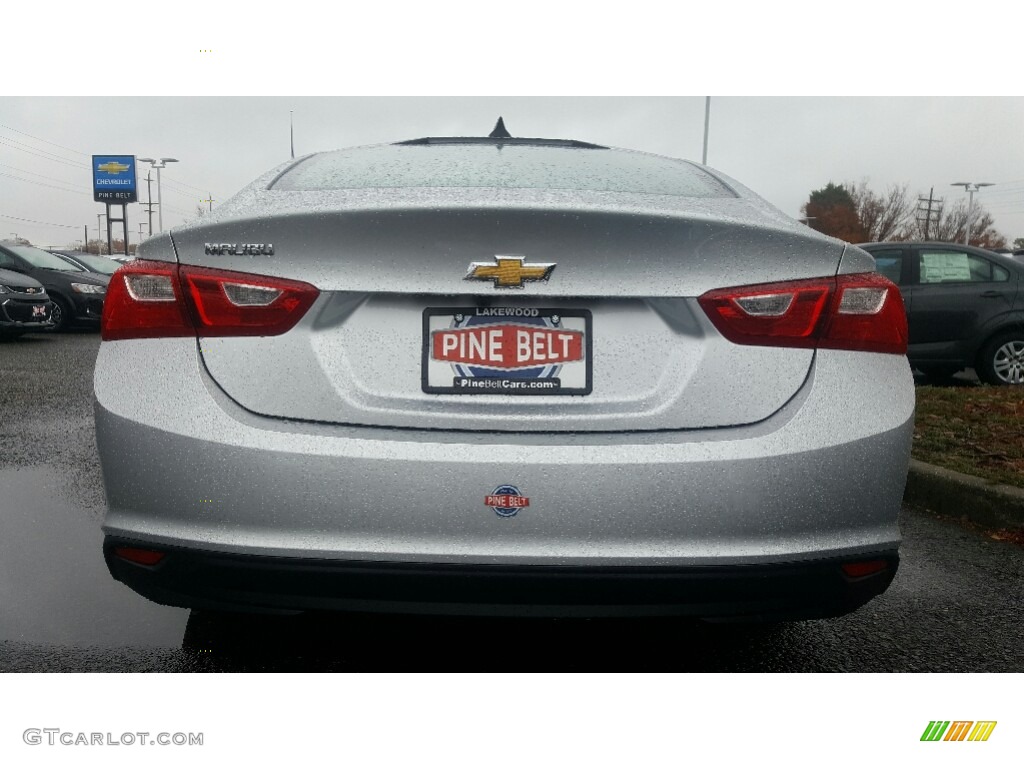 2017 Malibu LS - Silver Ice Metallic / Jet Black photo #5