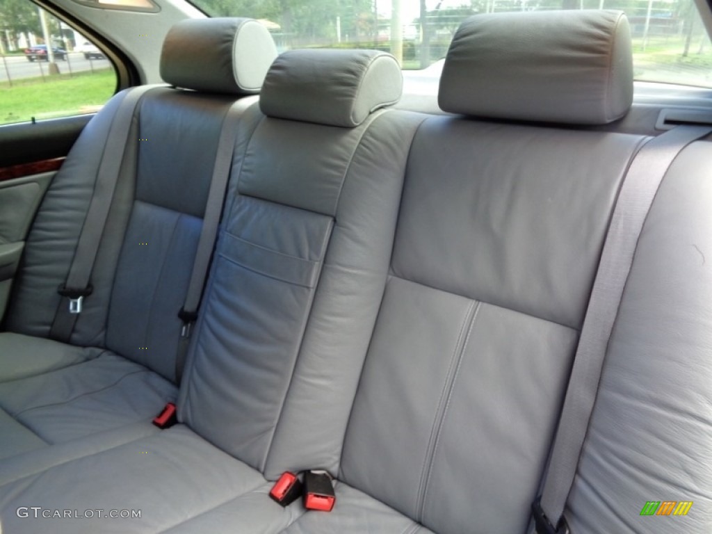 1998 5 Series 528i Sedan - Arctic Silver Metallic / Grey photo #8