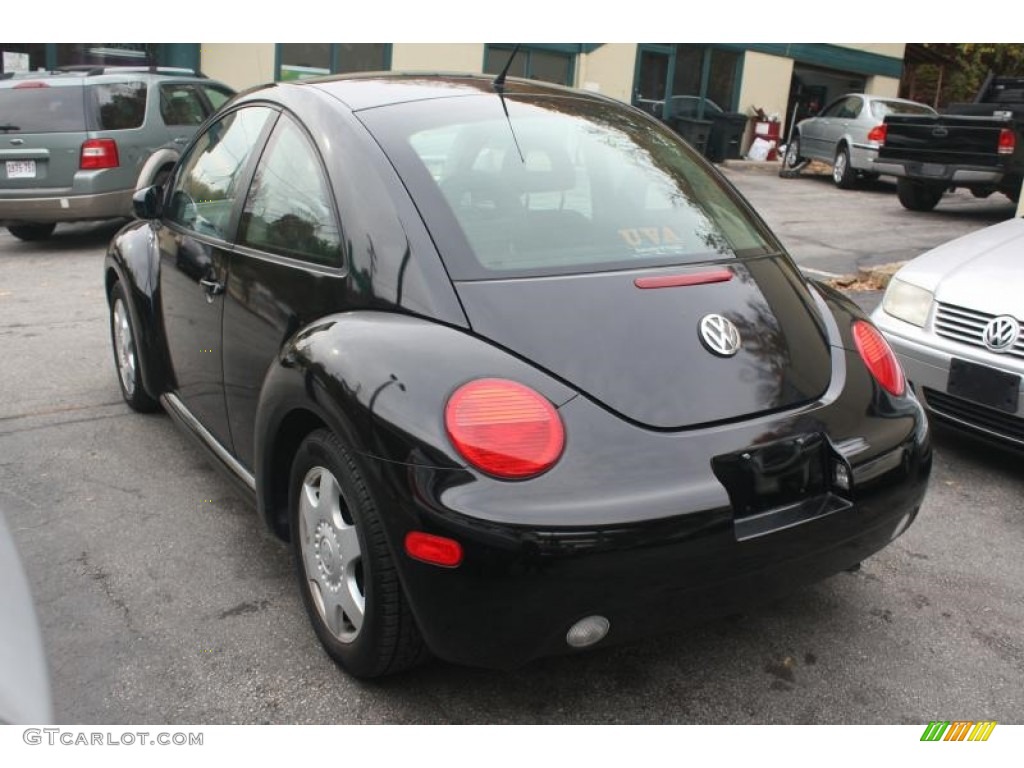 2001 New Beetle GLS Coupe - Black / Black photo #10