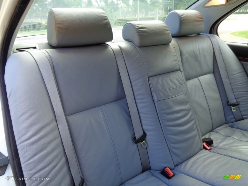 1998 5 Series 528i Sedan - Arctic Silver Metallic / Grey photo #30