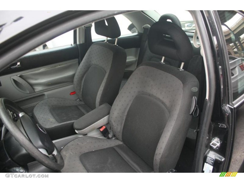2001 New Beetle GLS Coupe - Black / Black photo #27