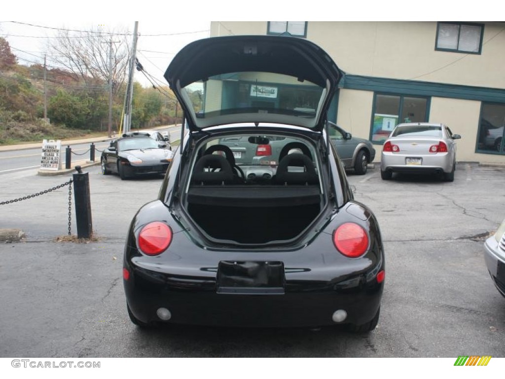 2001 New Beetle GLS Coupe - Black / Black photo #29