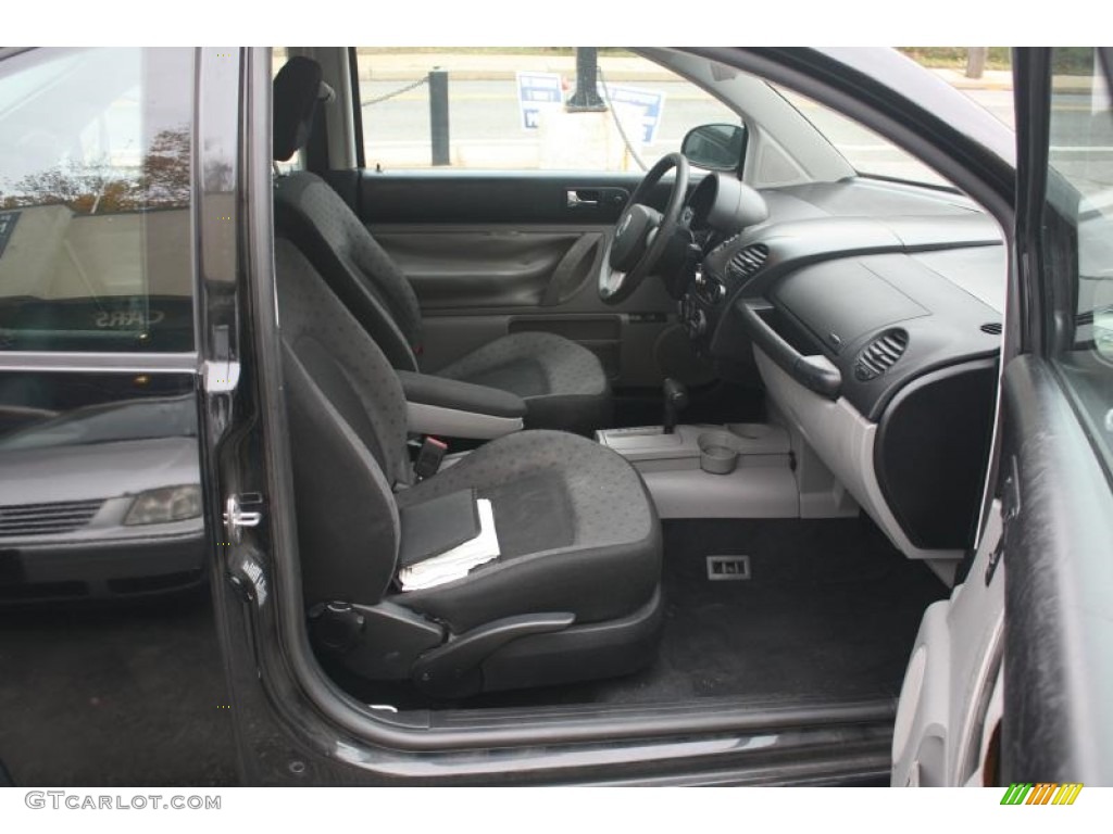 2001 New Beetle GLS Coupe - Black / Black photo #38