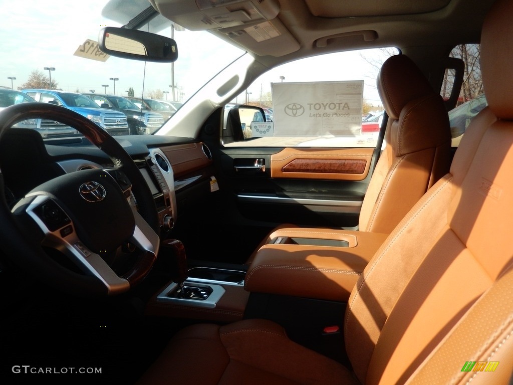 2017 Tundra 1794 CrewMax 4x4 - Midnight Black Metallic / 1794 Edition Black/Brown photo #4