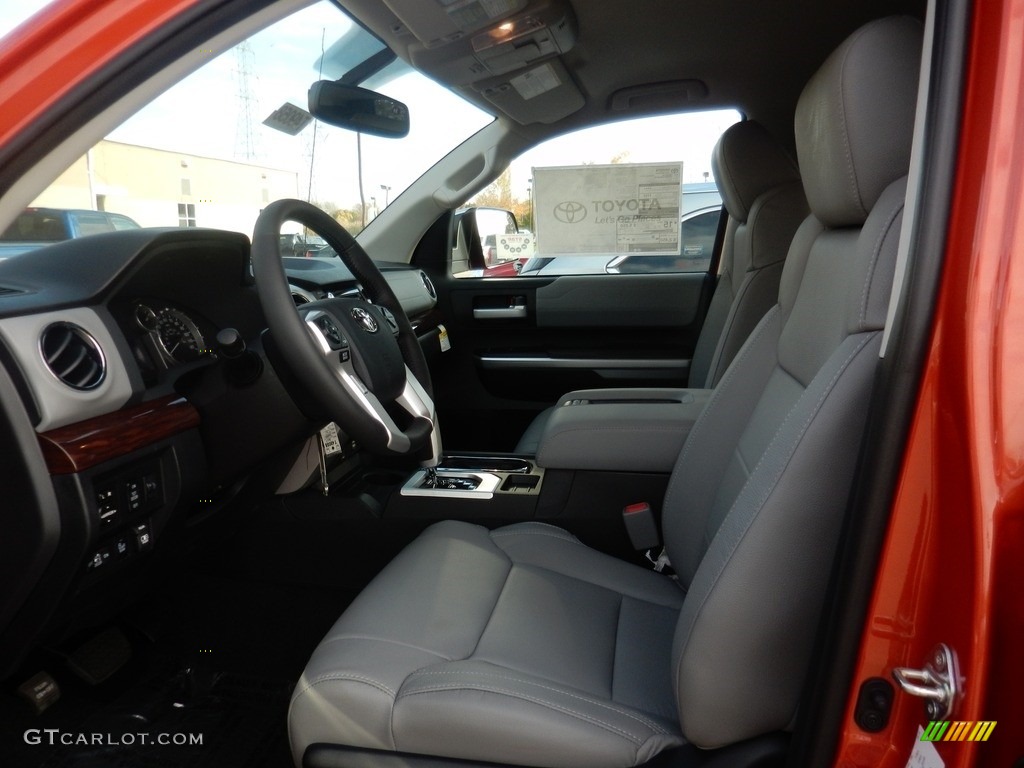 Graphite Interior 2017 Toyota Tundra Limited Double Cab 4x4 Photo #117029231