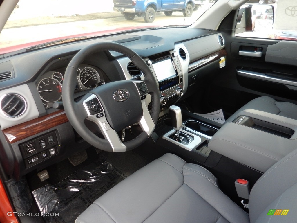 Graphite Interior 2017 Toyota Tundra Limited Double Cab 4x4 Photo #117029252