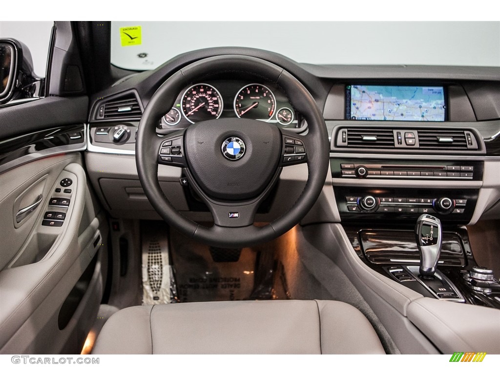 2013 5 Series 535i Sedan - Dark Graphite Metallic II / Everest Gray photo #4