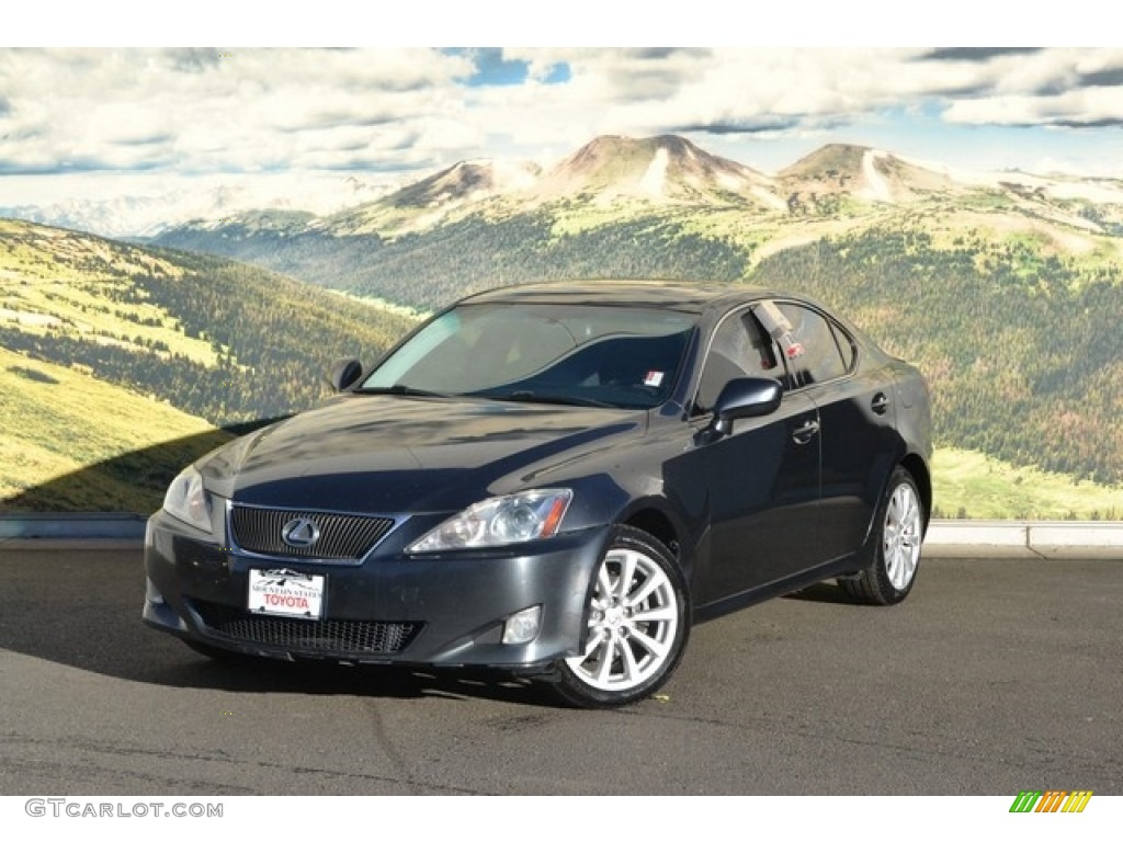 2008 IS 250 AWD - Smoky Granite Mica / Sterling Gray photo #5