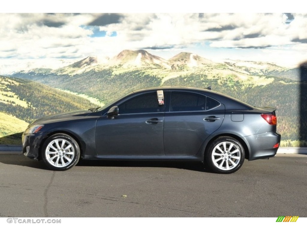 2008 IS 250 AWD - Smoky Granite Mica / Sterling Gray photo #6