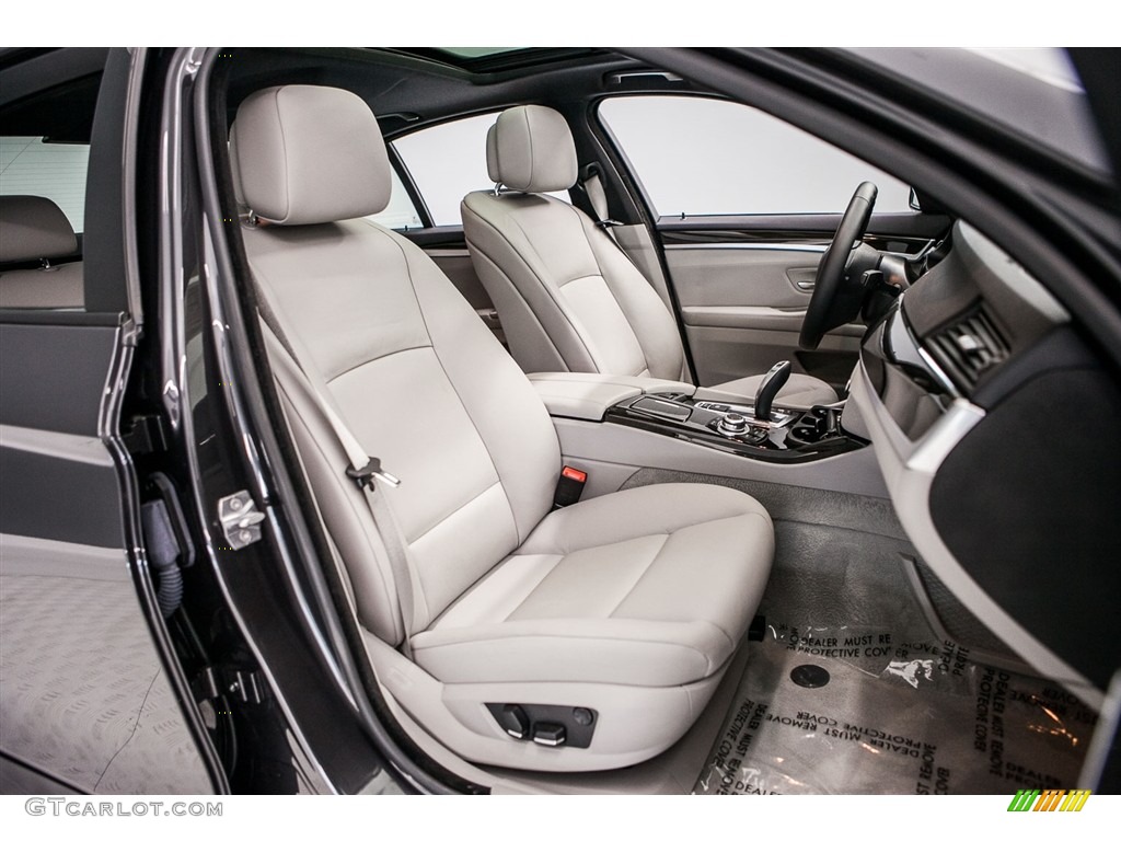 2013 5 Series 535i Sedan - Dark Graphite Metallic II / Everest Gray photo #15