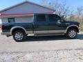 2010 Forest Green Metallic Ford F250 Super Duty King Ranch Crew Cab 4x4  photo #2