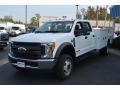 Oxford White - F450 Super Duty XL Crew Cab Chassis Photo No. 10