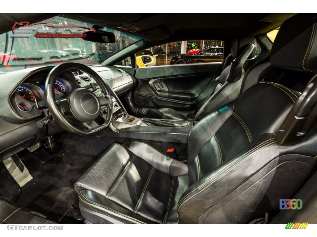 2004 Gallardo Coupe - Giallo Halys (Yellow) / Nero Perseus photo #4