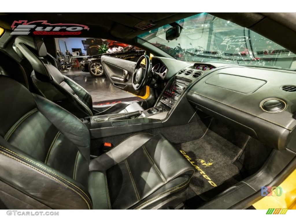 2004 Gallardo Coupe - Giallo Halys (Yellow) / Nero Perseus photo #5