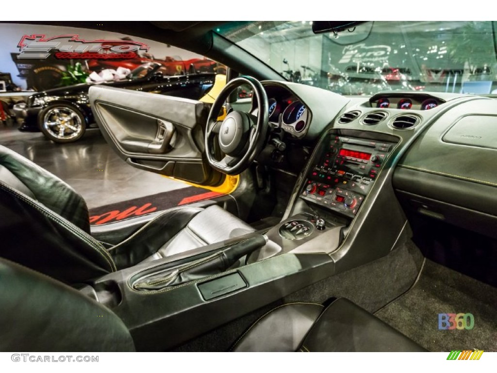 2004 Gallardo Coupe - Giallo Halys (Yellow) / Nero Perseus photo #6