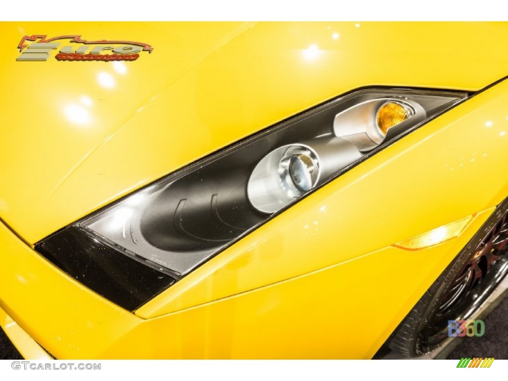 2004 Gallardo Coupe - Giallo Halys (Yellow) / Nero Perseus photo #15