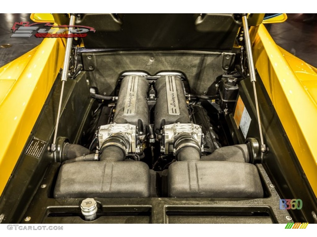 2004 Gallardo Coupe - Giallo Halys (Yellow) / Nero Perseus photo #16