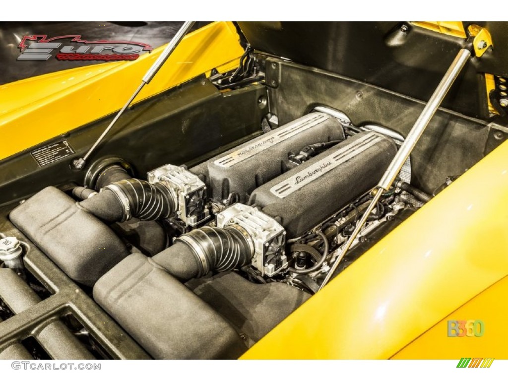 2004 Gallardo Coupe - Giallo Halys (Yellow) / Nero Perseus photo #17