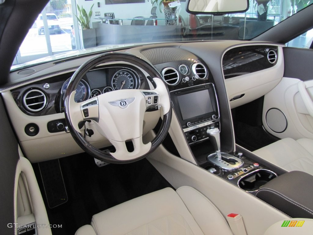2013 Continental GTC V8  - Glacier White / White photo #11