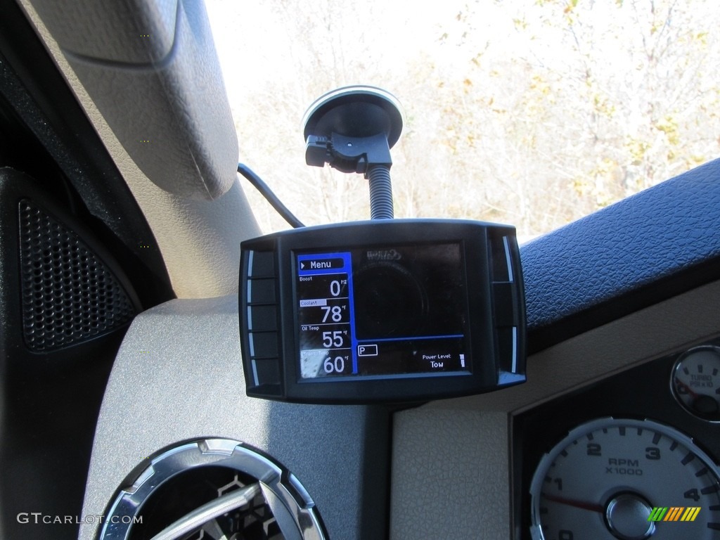 2010 F250 Super Duty King Ranch Crew Cab 4x4 - Forest Green Metallic / Chaparral Leather photo #42