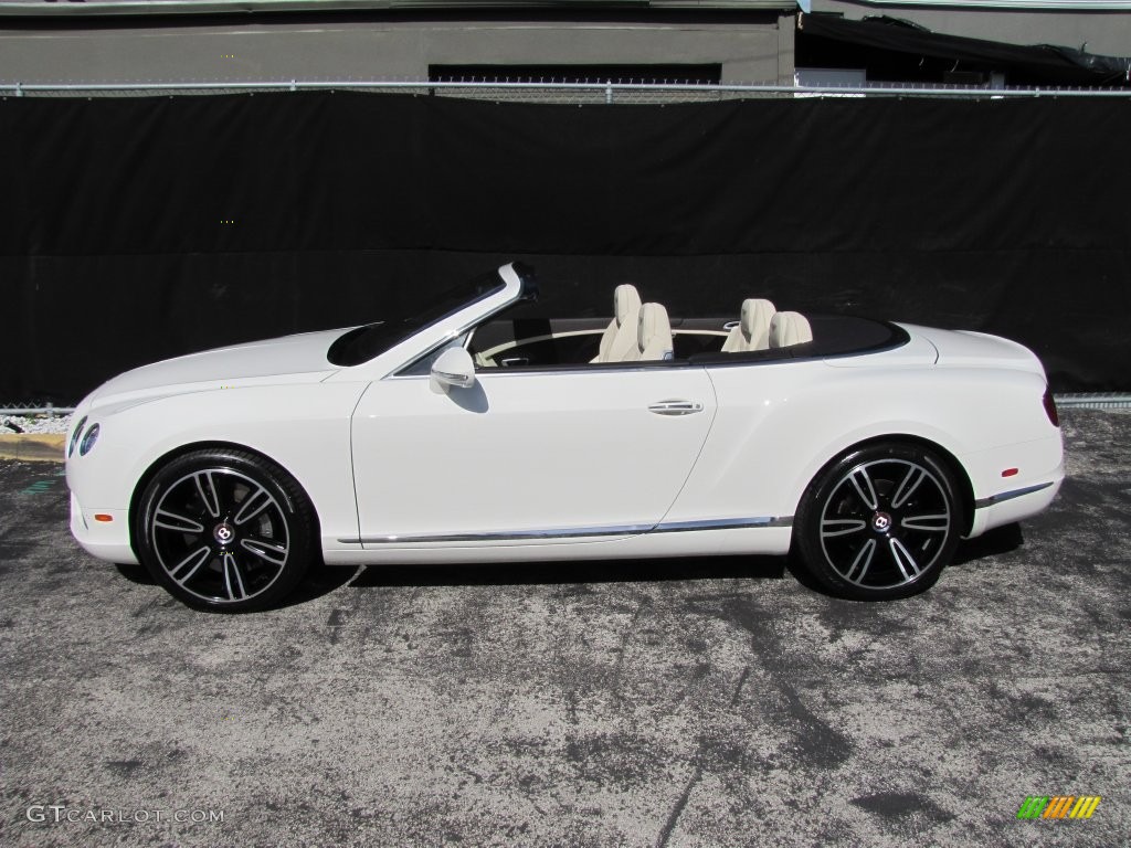 2013 Continental GTC V8  - Glacier White / White photo #18
