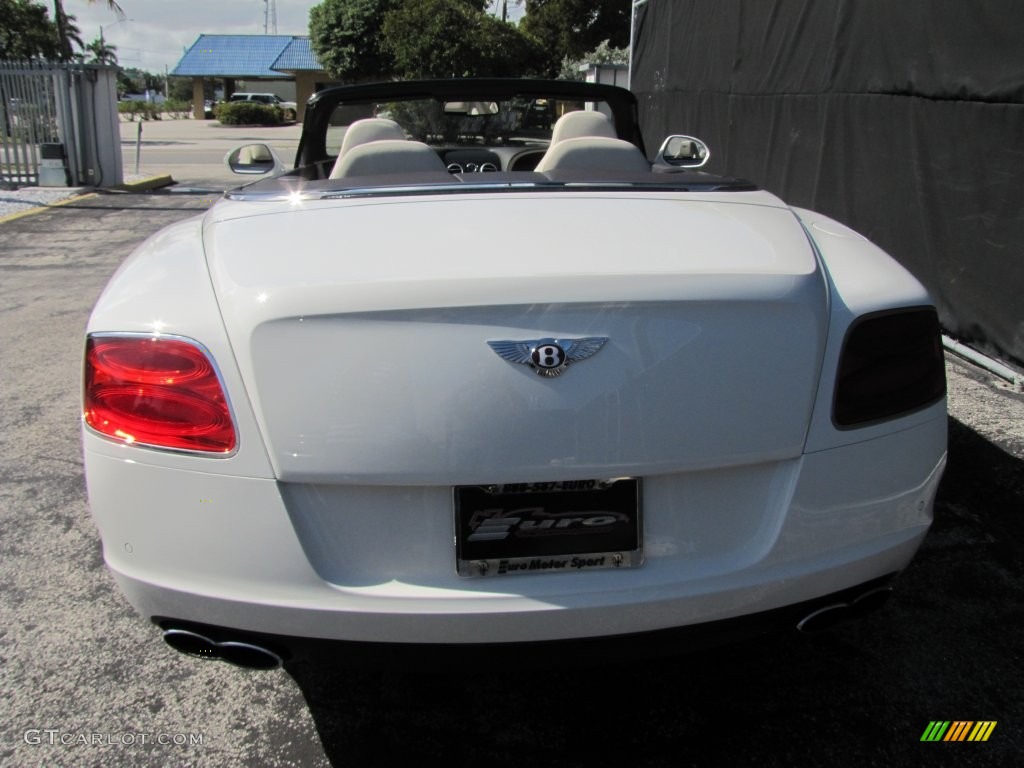 2013 Continental GTC V8  - Glacier White / White photo #21