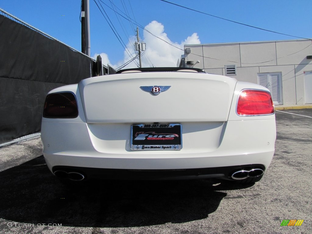 2013 Continental GTC V8  - Glacier White / White photo #27