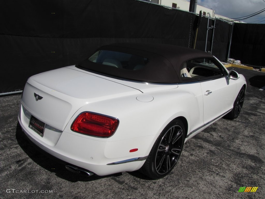 2013 Continental GTC V8  - Glacier White / White photo #29