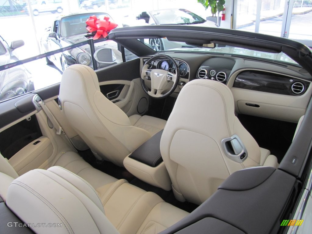 2013 Continental GTC V8  - Glacier White / White photo #35