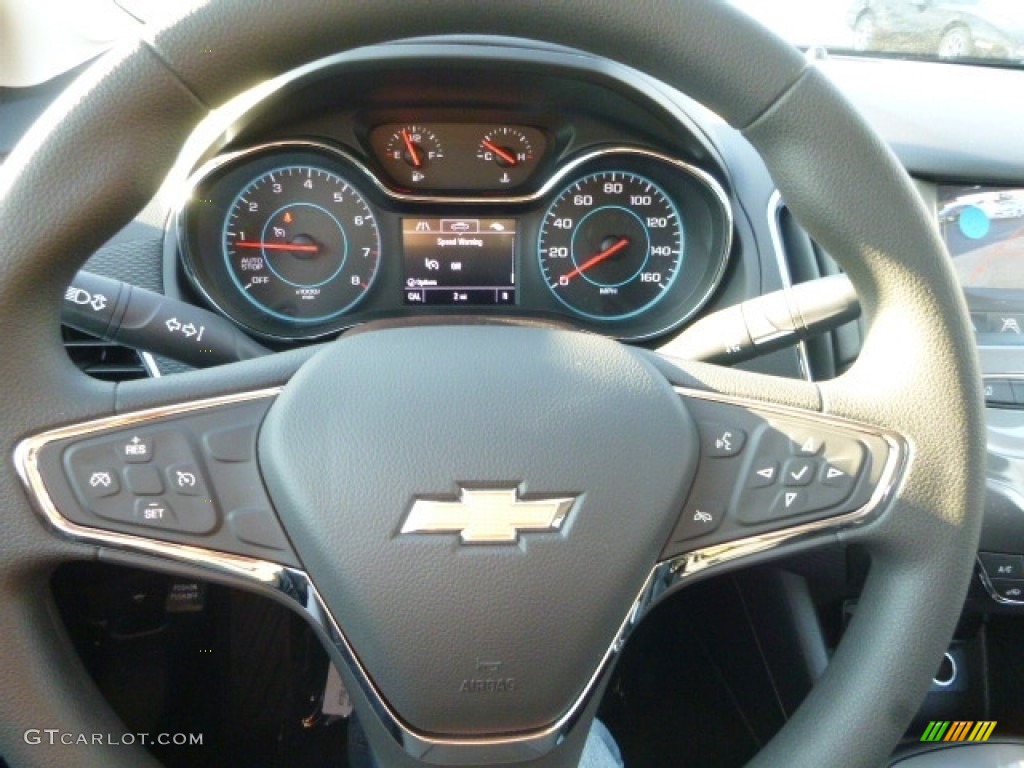 2017 Cruze LT - Tungsten Metallic / Jet Black photo #13