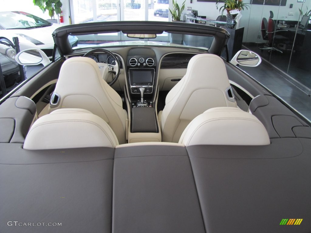 2013 Continental GTC V8  - Glacier White / White photo #47