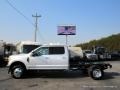 2017 Ingot Silver Ford F350 Super Duty Lariat Crew Cab 4x4 Chassis  photo #2